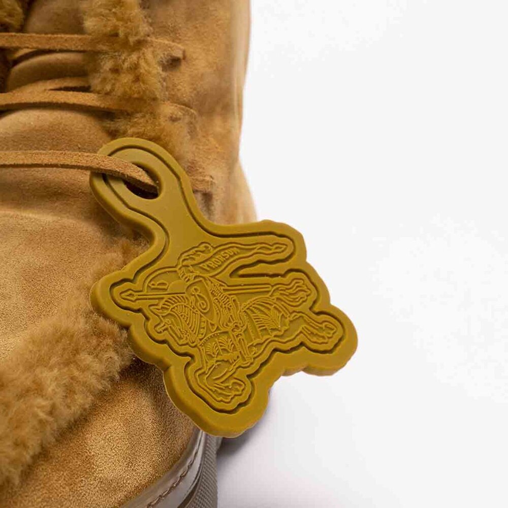 $1550 MSRP- Authentic Brand New Burberry Men's chugga leather boots- US 9, E 42 - Picture 5 of 6
